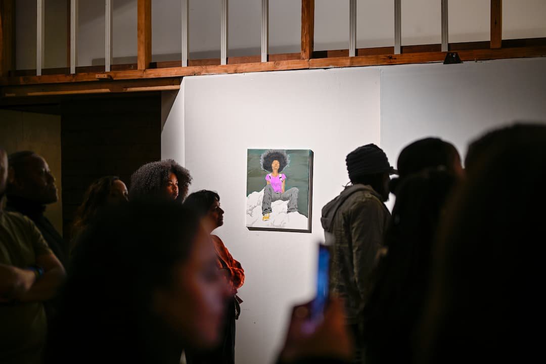 One of the Art Piece at the harlem project art exhibition