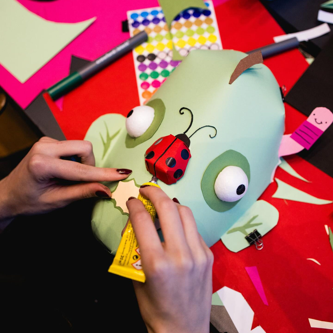 Ghosts, Ghouls and Goblins: Mask Workshop with cat johnston