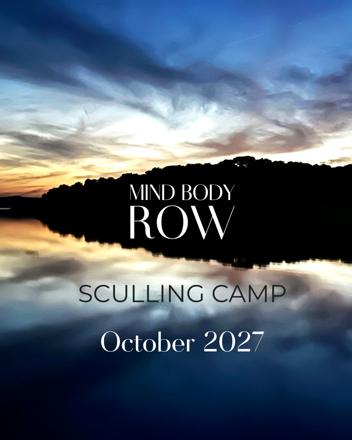 2 x Rowers Sharing Room- Sculling Camp - October