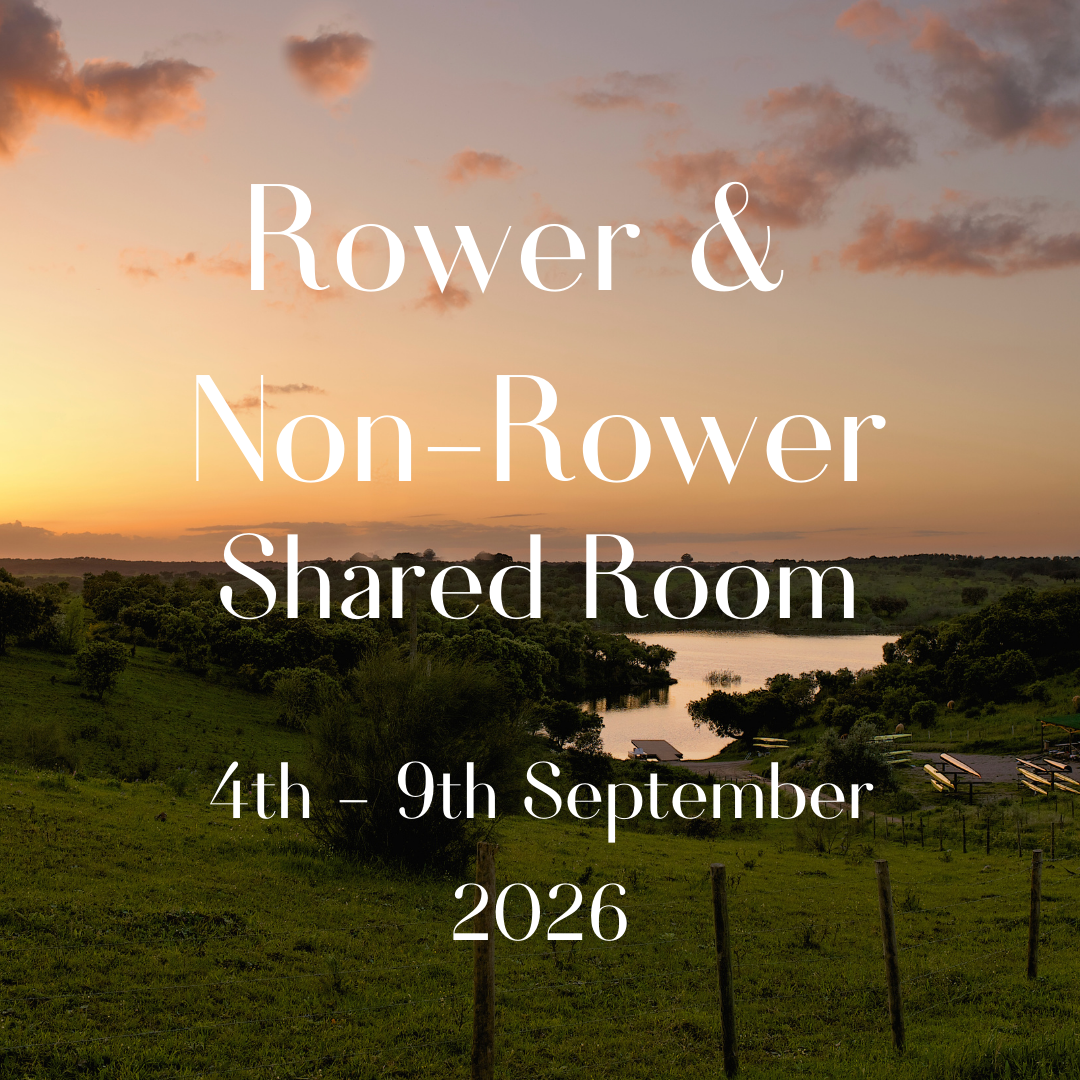 ROWER & NON-ROWER - Sharing Room £5998 total (£3499 & £2,499 per person) September 2026