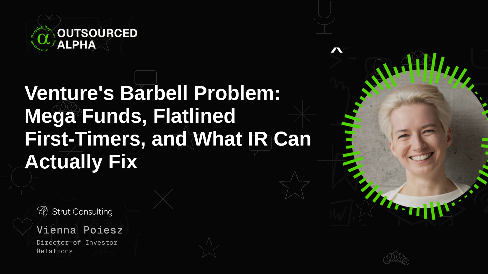 Vienna Poiesz on Venture's barbell problem, building evidence-based IR, and earning LP trust over the long haul