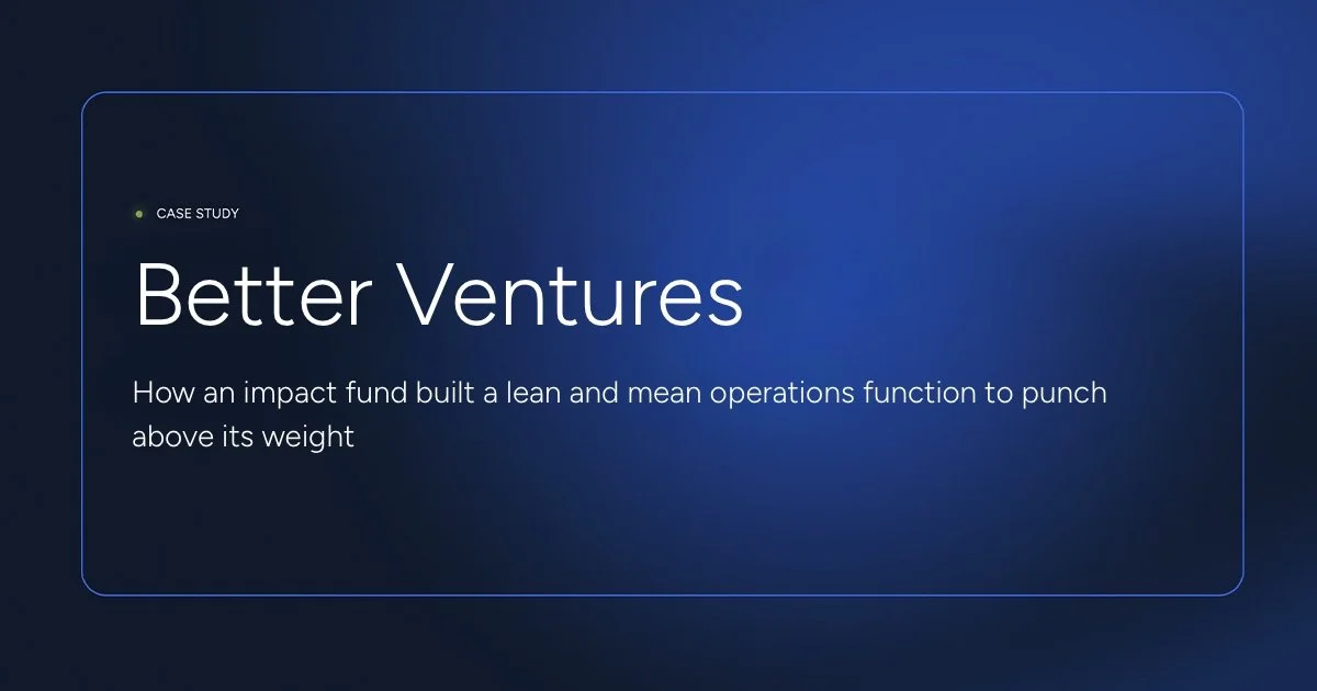 Better Ventures