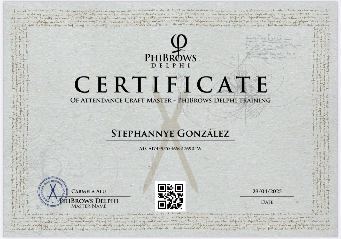 Delphi Brows PMU Certification