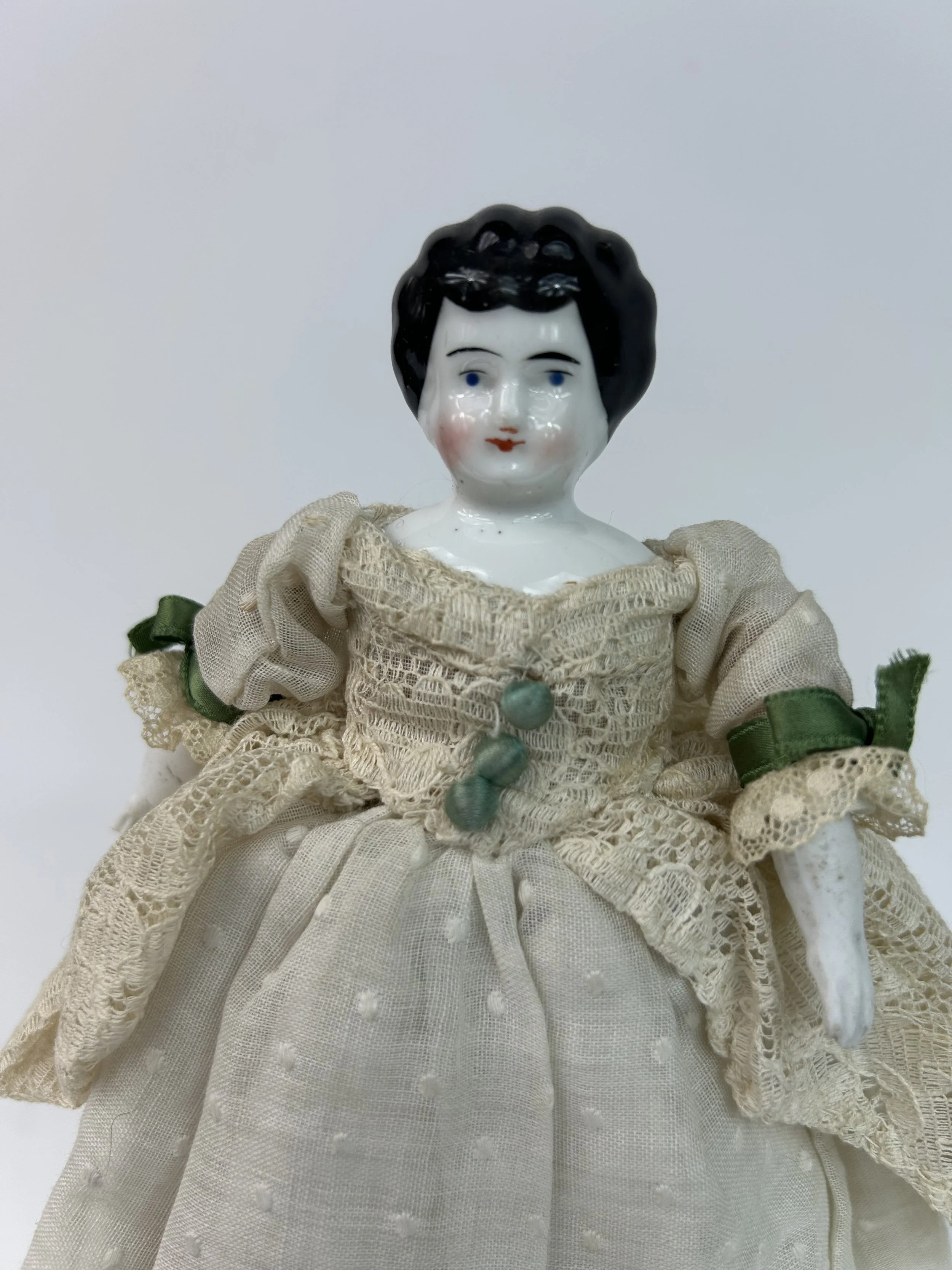 German China Head doll, late 1800s