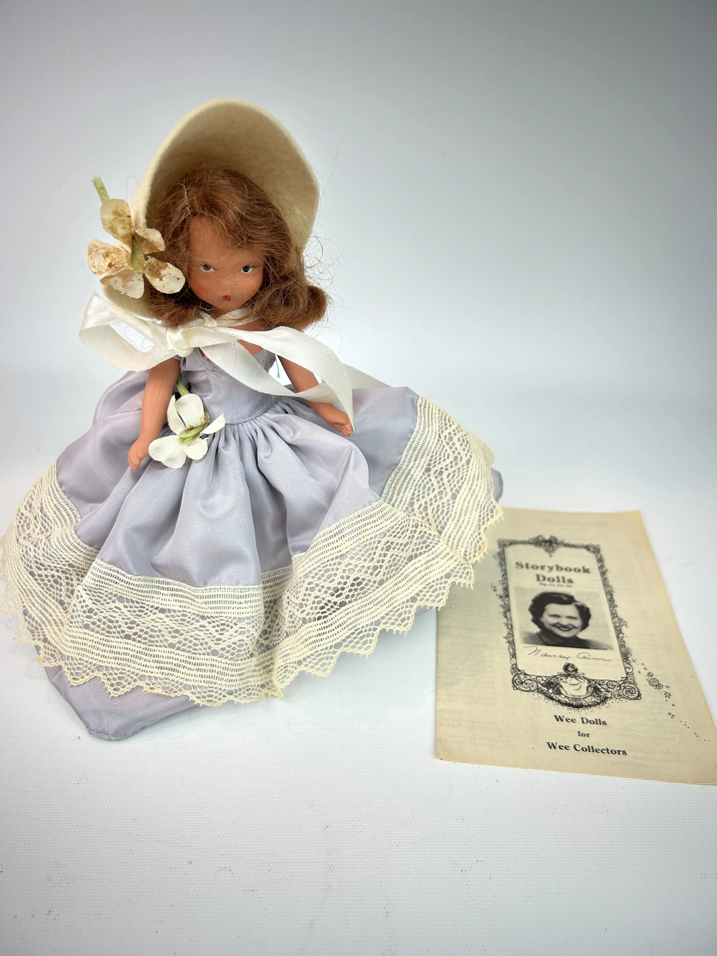 "Breezy Girl in March" by Nancy Ann Storybook Dolls, 1940s