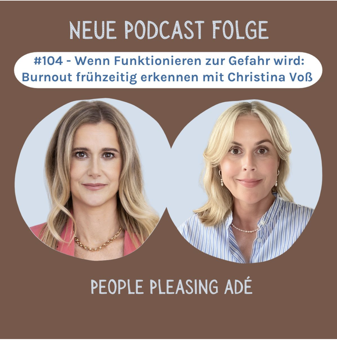 Christina Voß People Pleasing Dr. Verena Stahl