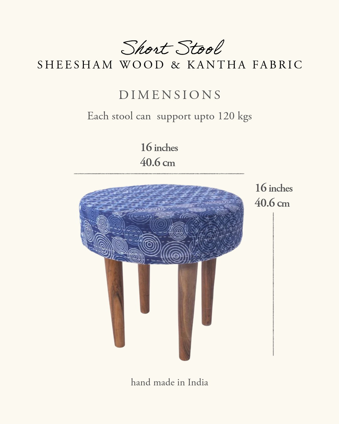 short stool- blue patchwork kantha (5).png