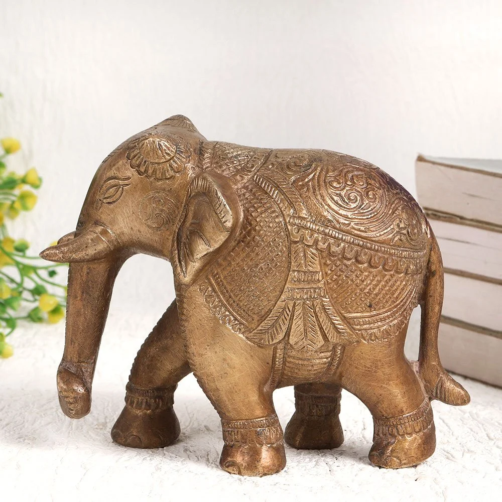 63543Elegant-Brown-Brass-Statue-of-Elephant-for-Decoration-SNG-395-(4).jpg