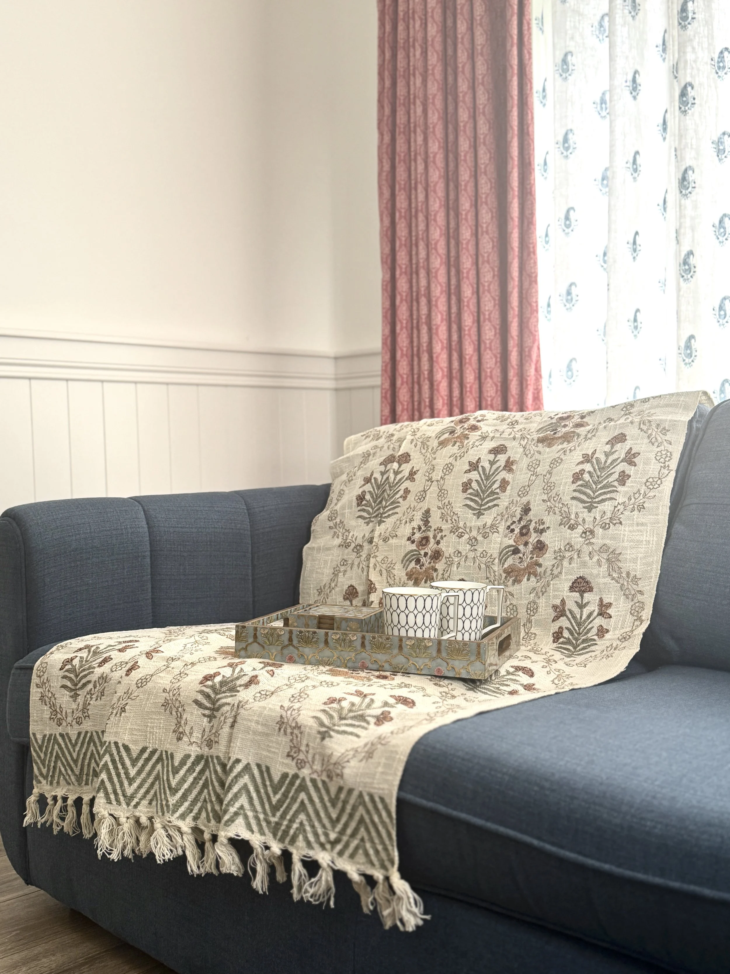 Cotton Throw- Taaza (Fresh)