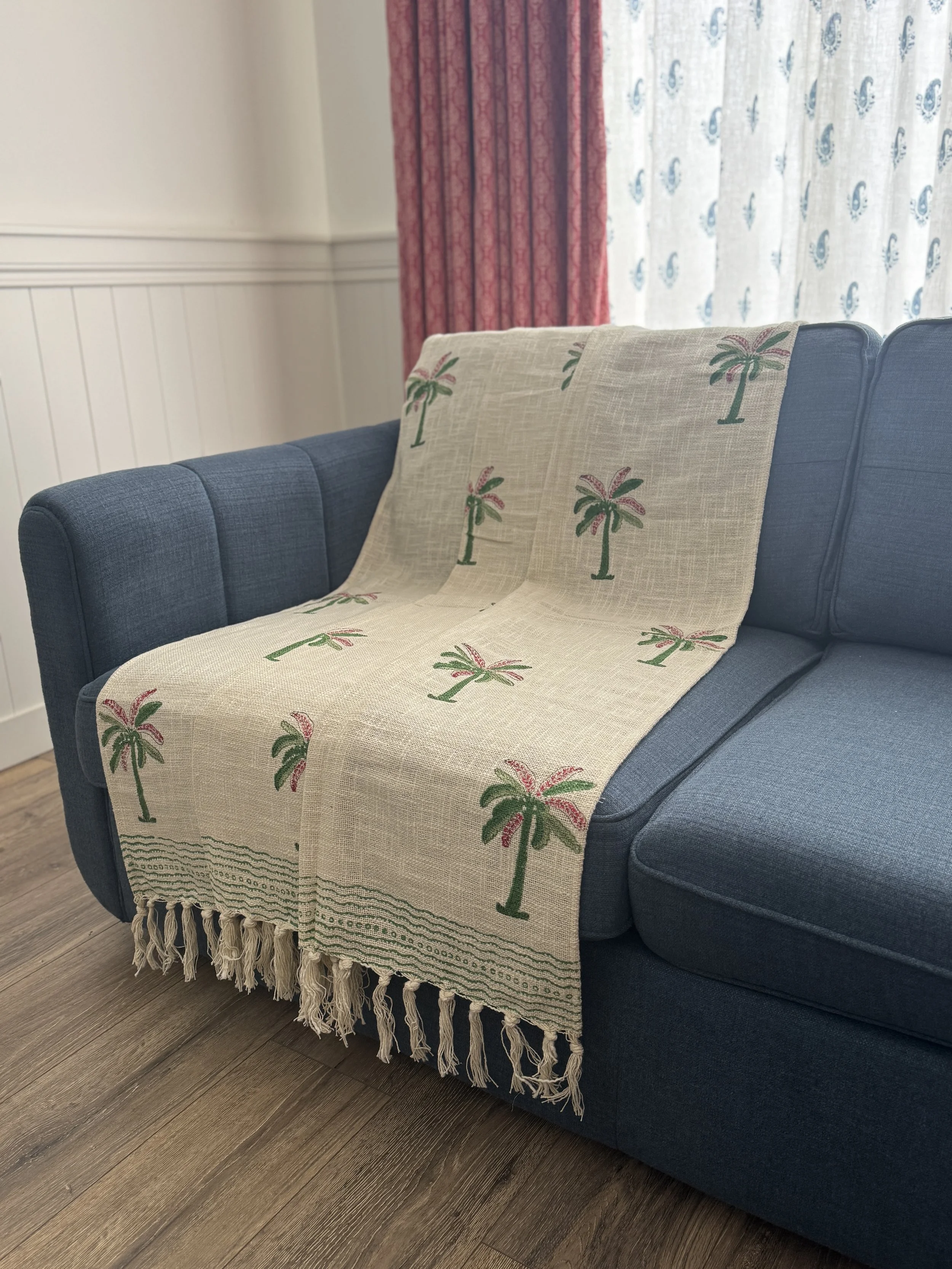 Cotton Throw- Naariyal (Coconut)