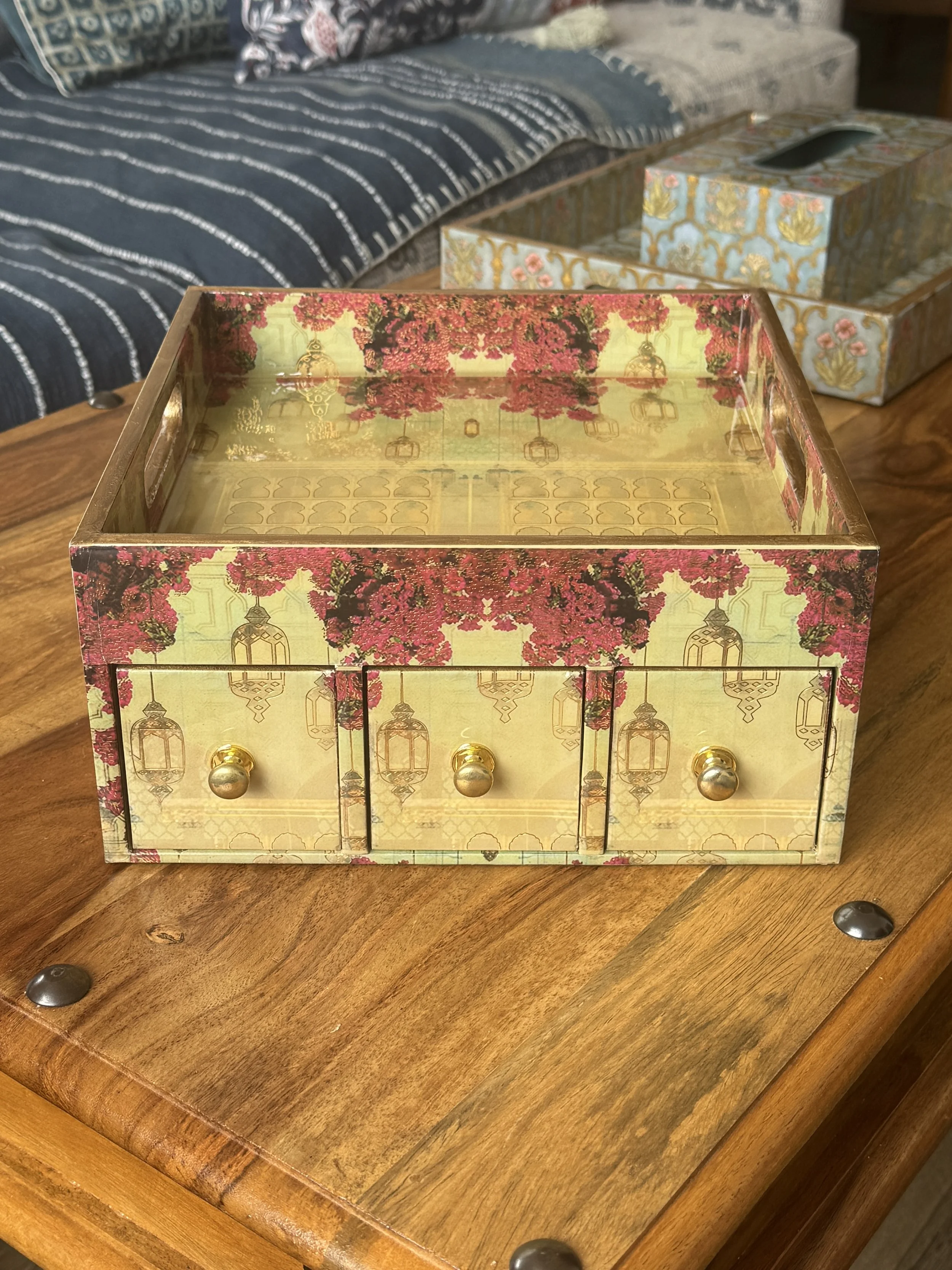 Chest of Drawers with Tray top- Dresser Organiser- Sale