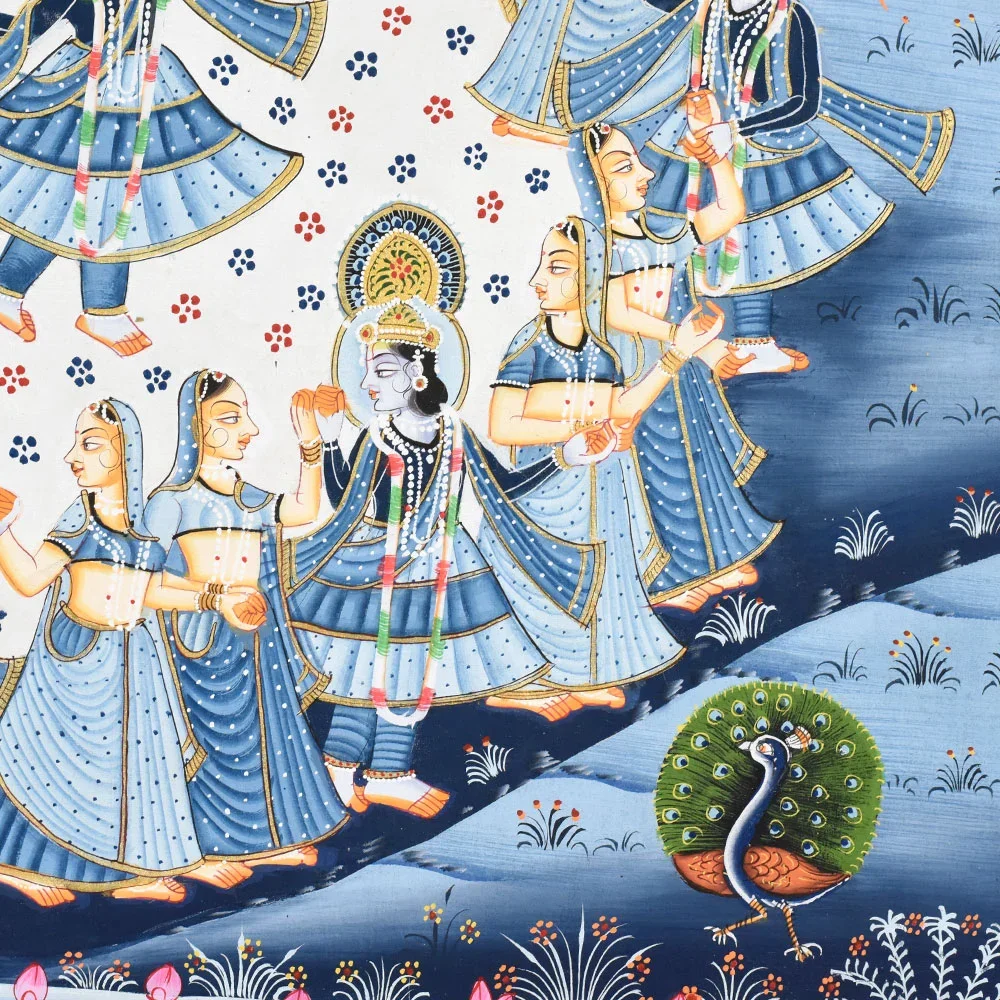 72724Krishna-Raas-Circle-Pichwai-Night-Scene-Painting-7.webp