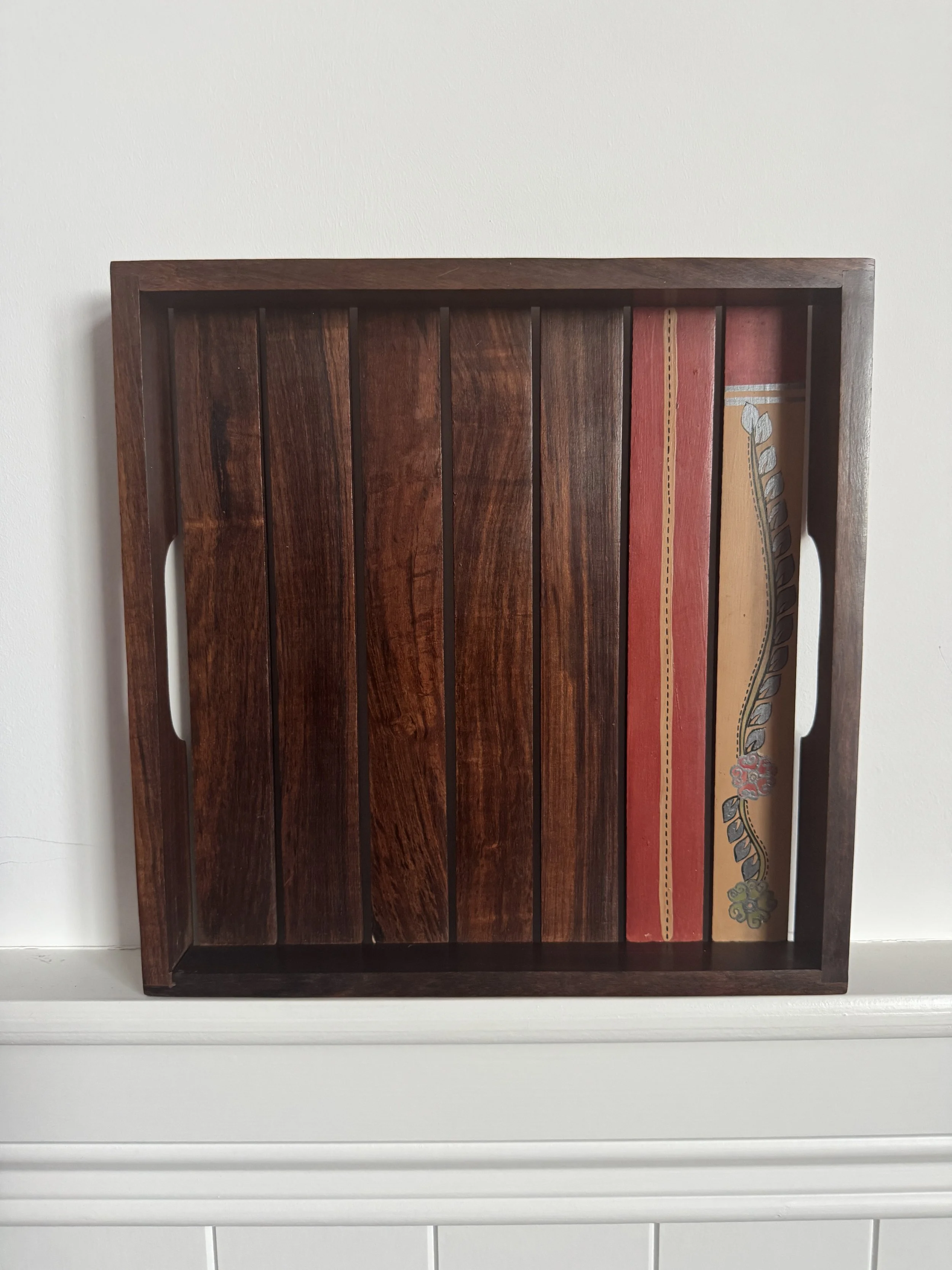 Rosewood/ Sheesham Wood Serving tray- Square