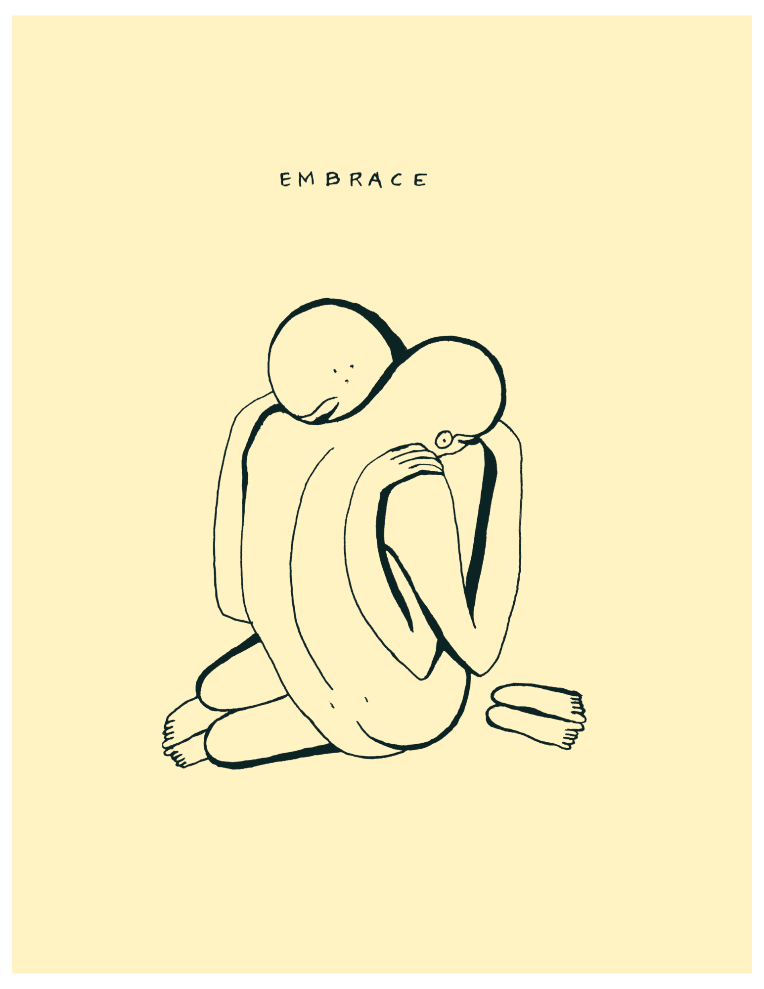 EMBRACE Art Print