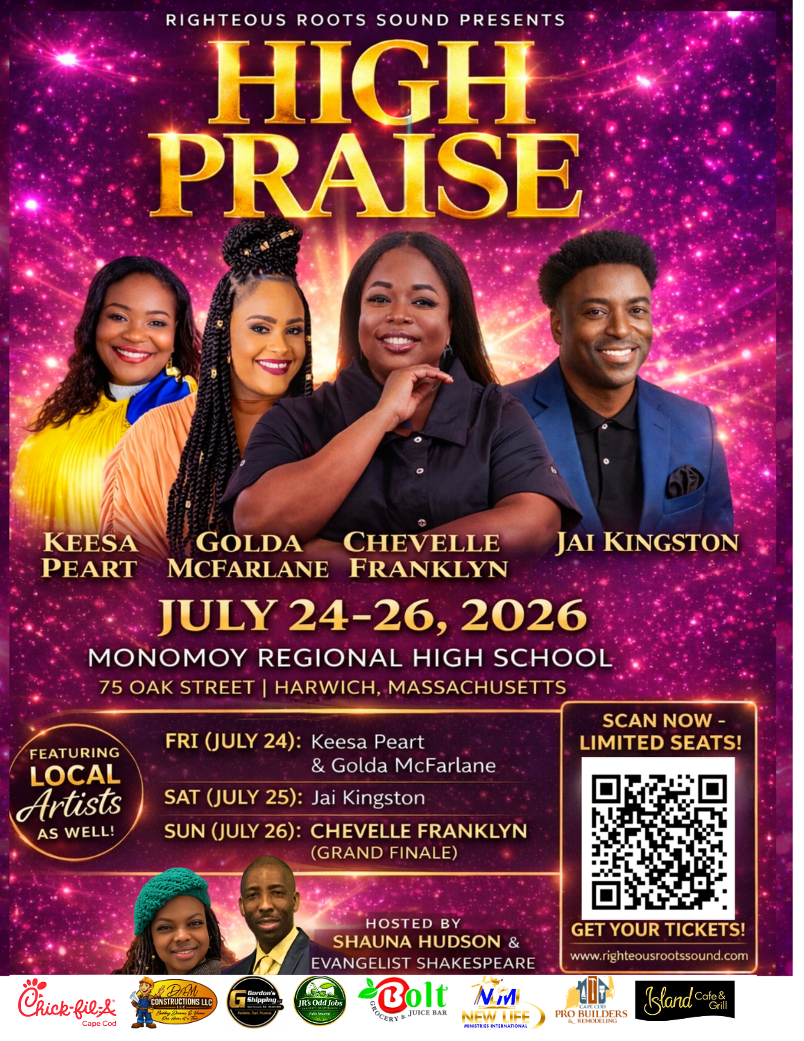 High Praise Gospel Concert 2026 — Righteous Roots Sound
