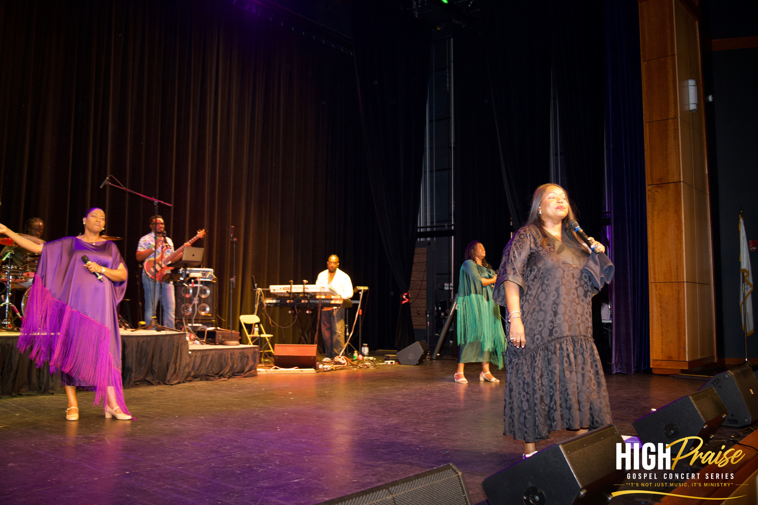 High Praise Gospel Concert Series 2026 live worship concert with Chevelle Franklyn , Singers  and musicians.