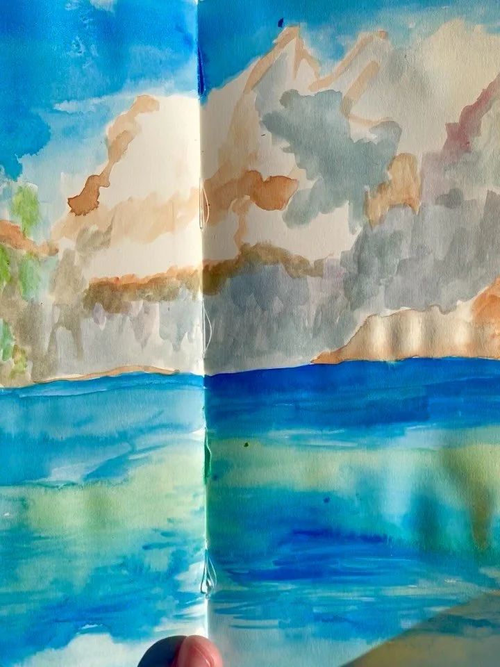 Cuando no hay mucho tiempo para quedarse &hellip; toca hacer los detalles en casa &hellip; aun as&iacute; hermoso ejercicio para recordar los colores del para&iacute;so ❣️

🎨 El perfeccionismo mata la creatividad.
A veces buscamos que todo salga per