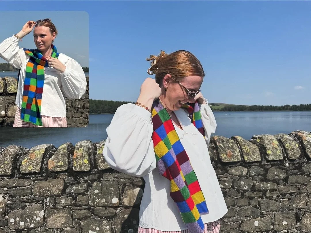 Slowing down &amp; brightening up your feed🌈✨
Amid the Black Friday buzz, I&rsquo;m celebrating mindful making &mdash; colourful knitwear created to last, not to landfill. 💛

Here&rsquo;s to choosing joy, quality, and colour that doesn&rsquo;t cost