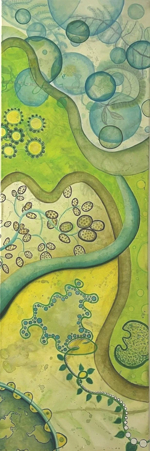 Beginnings (40 x 120 cm)