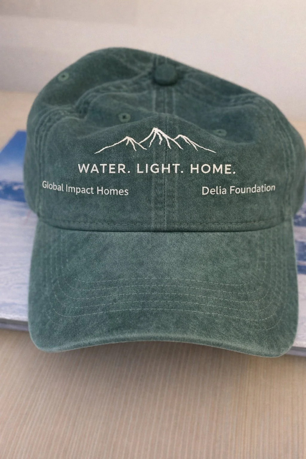 Water. Light. Home. team hat