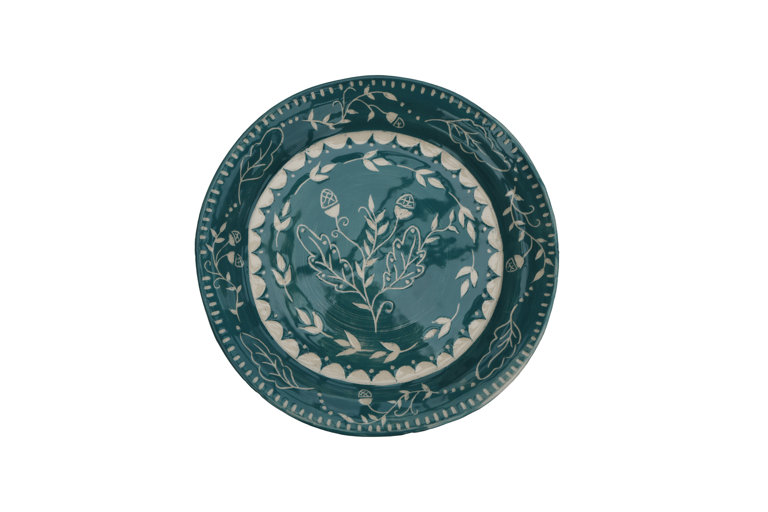 Oak Leaf Engraved Plate.png
