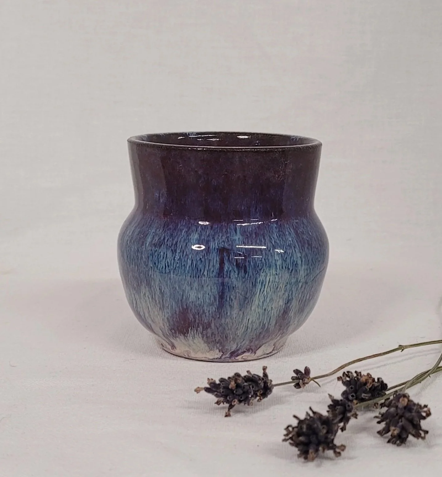 Midnight Nebula – Unika Krus i Sort Ler