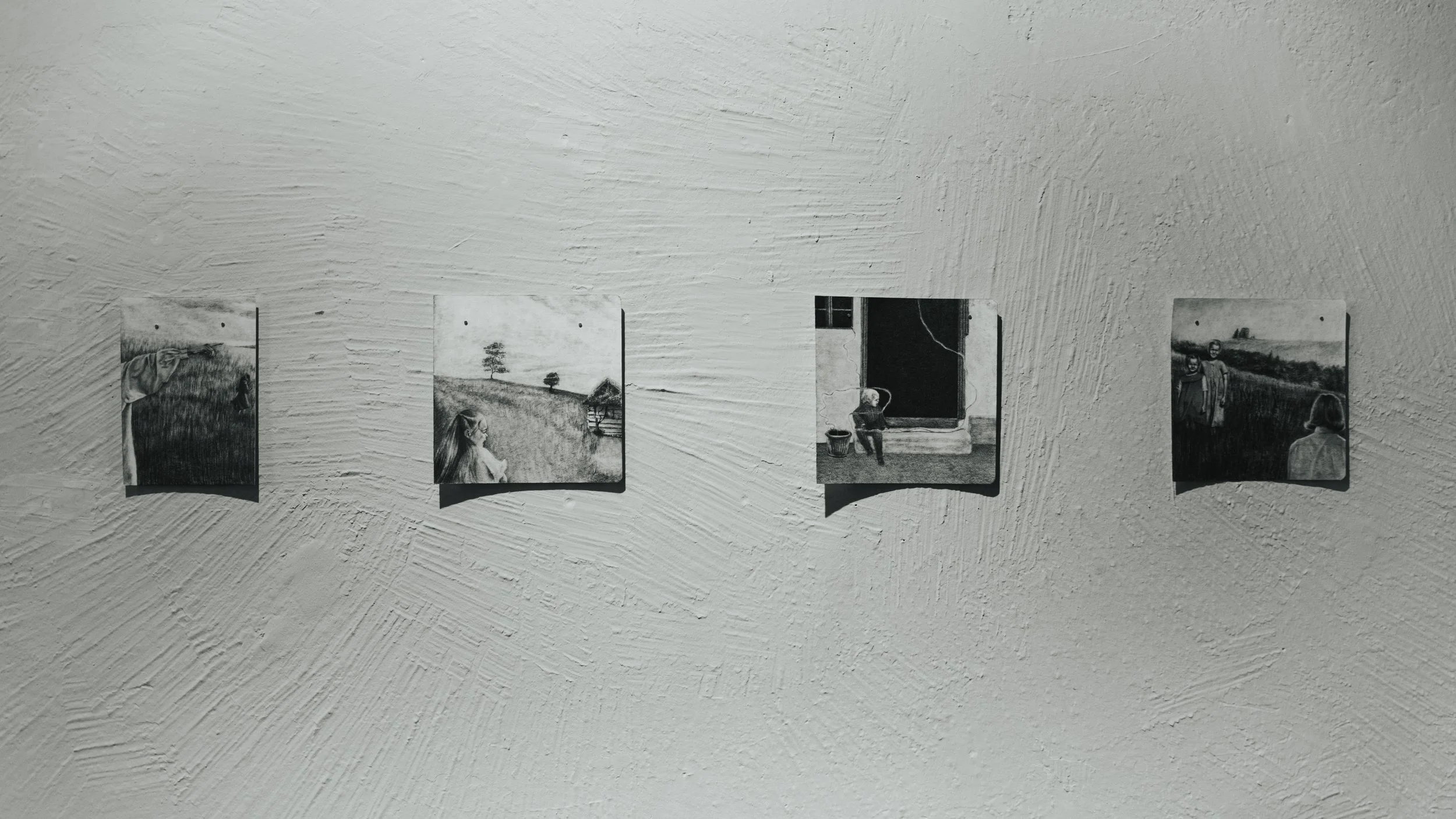 Artworks by the romanian artist Andrada Lolu. Photo by Daniel Truța.