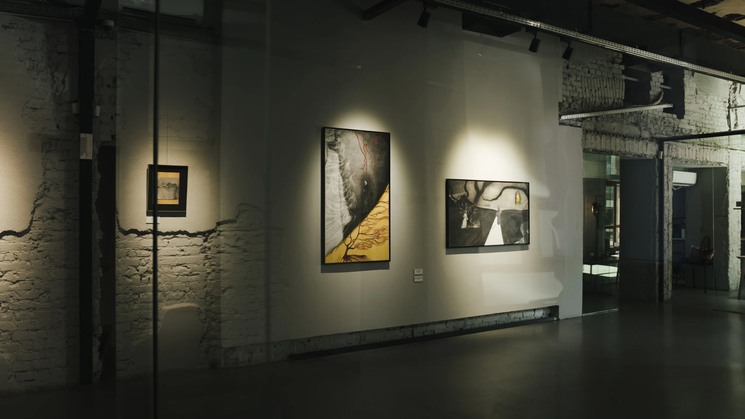 Artworks by the romanian artist Andrada Lolu. Photo by Daniel Truța.