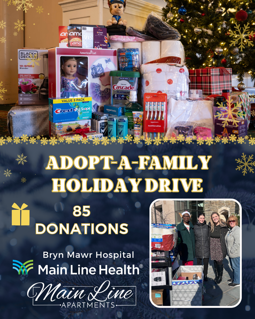 Main Line Adopt-A-Family Holiday Drive