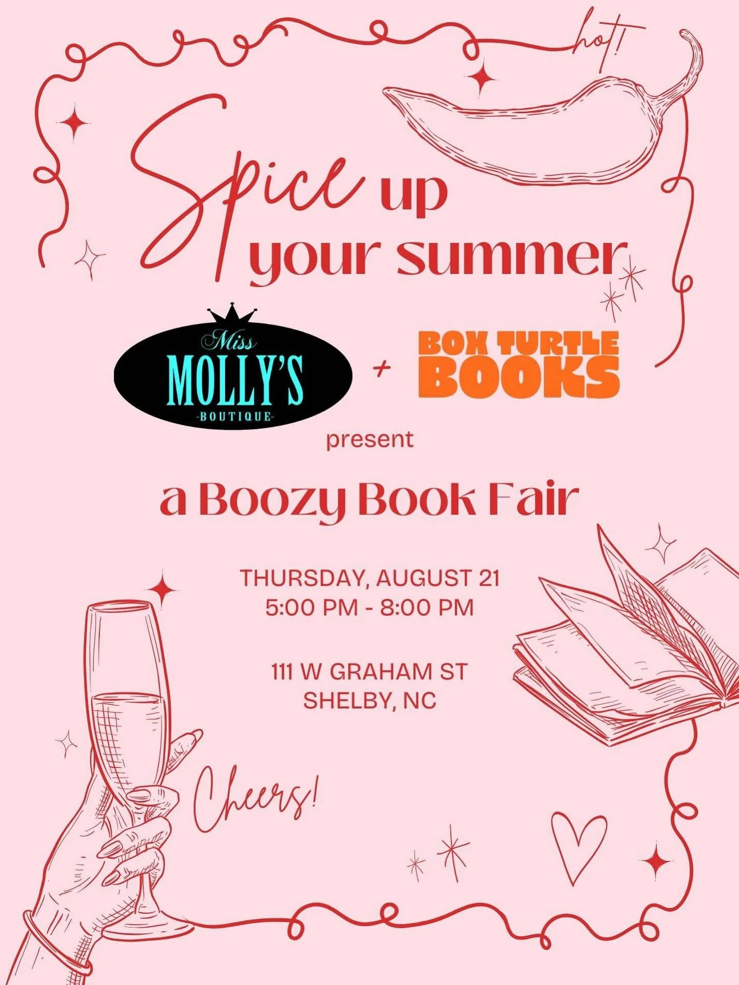 Summer not hot enough? We got you 😘 

#romancereads #romantasybooks #boozybookfair