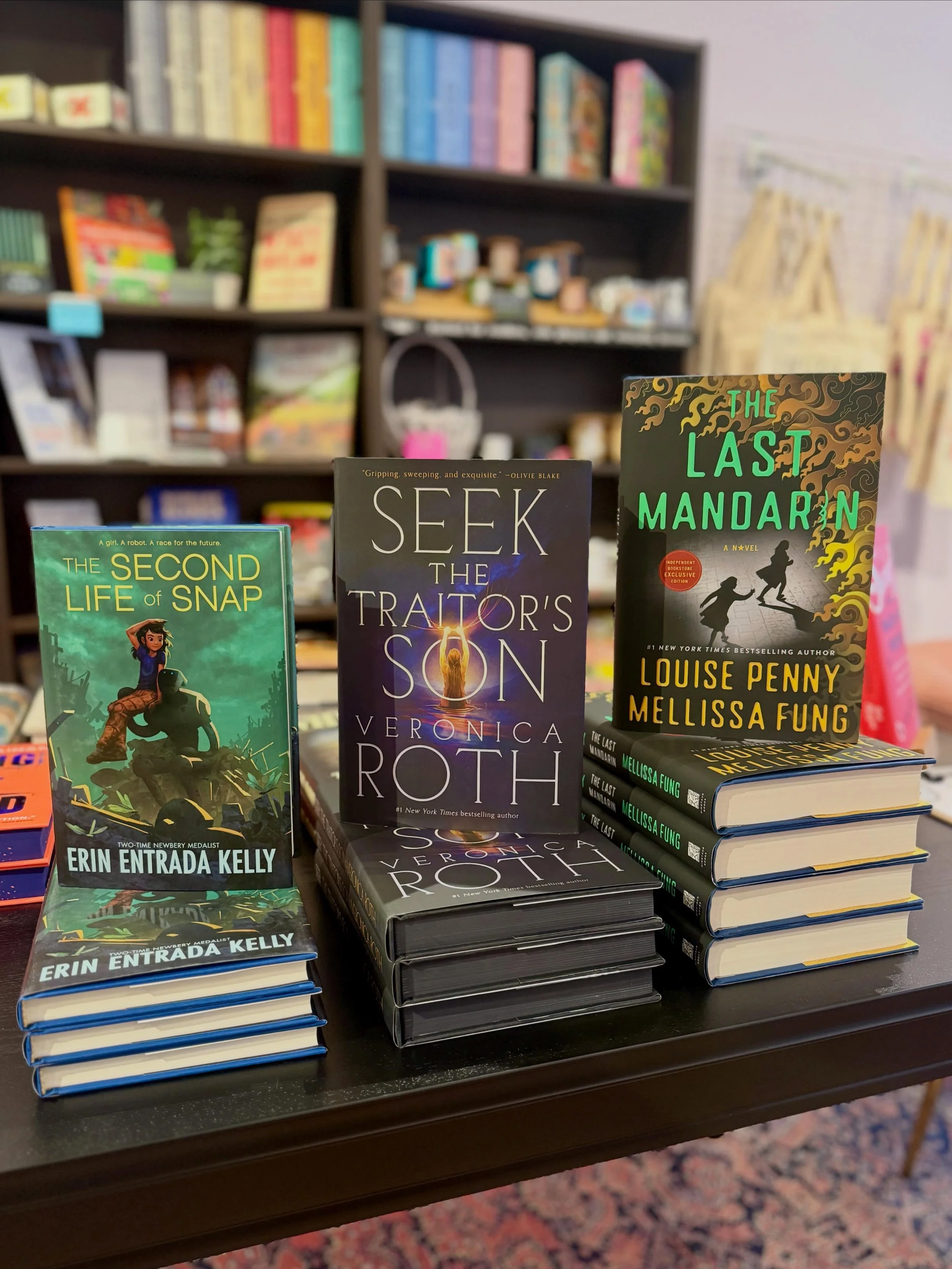 Fresh new books are on our recent release table, including the special indie bookstore edition of The Last Mandarin, a sweeping political thriller we think you&rsquo;ll love 📚✨

(If you&rsquo;re looking for Parade of Horribles today, we&rsquo;ve alr