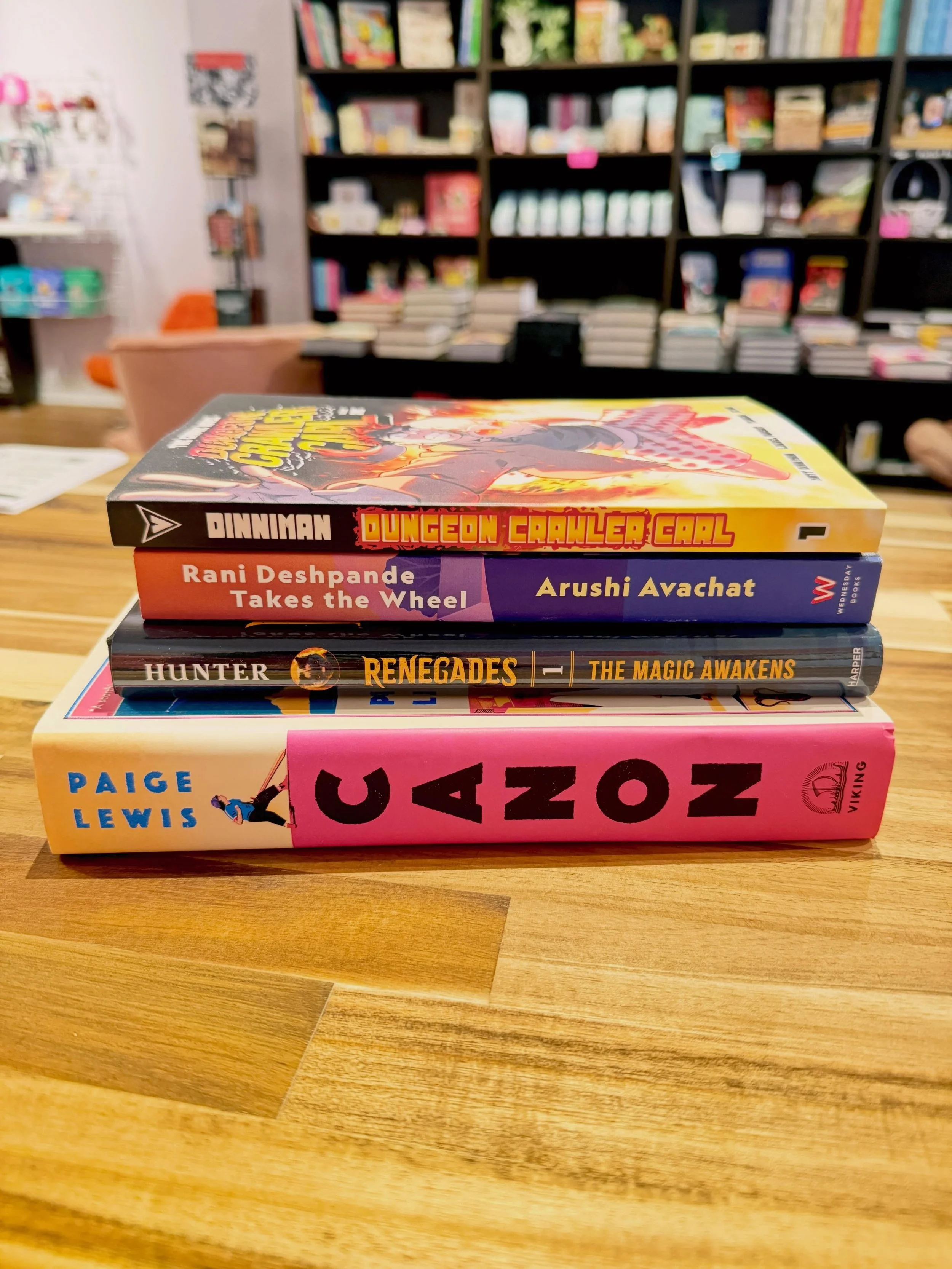 A few new releases in stock to kick off your Tuesday, including Paige Lewis&rsquo;s Canon, Rani Despande Takes the Wheel by Arushi Avachat, Erin Hunter&rsquo;s Renegades, and the first volume in the new Dungeon Crawler Carl graphic novel. Plus, we ha