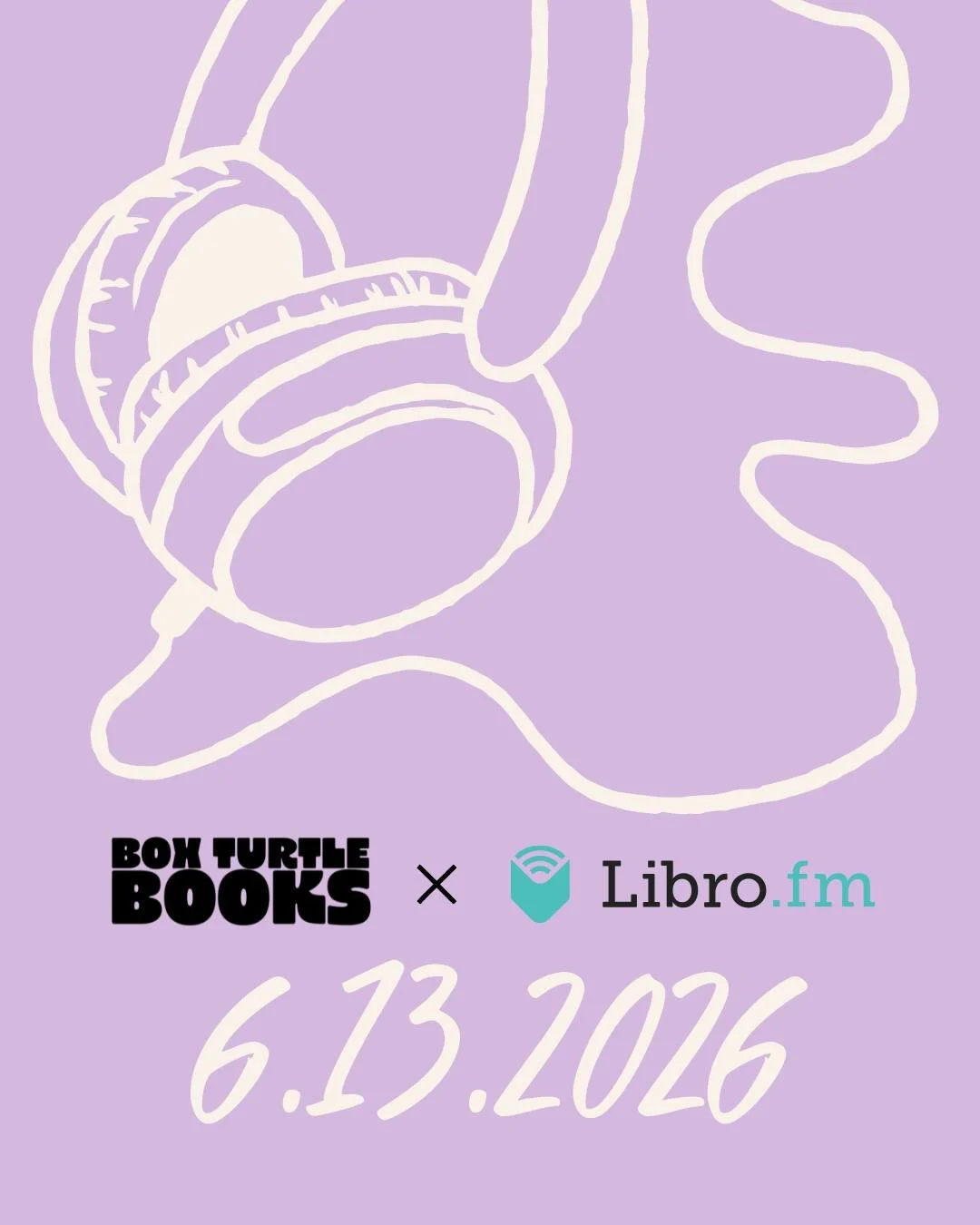 We've partnered with our dear friends @librofm to celebrate Audiobook Month + our very first Audiobook Meetup on June 13, 2026 at 10:30 AM. The first 10 attendees will receive a FREE audiobook credit, redeemable through the Libro.fm app or on their w