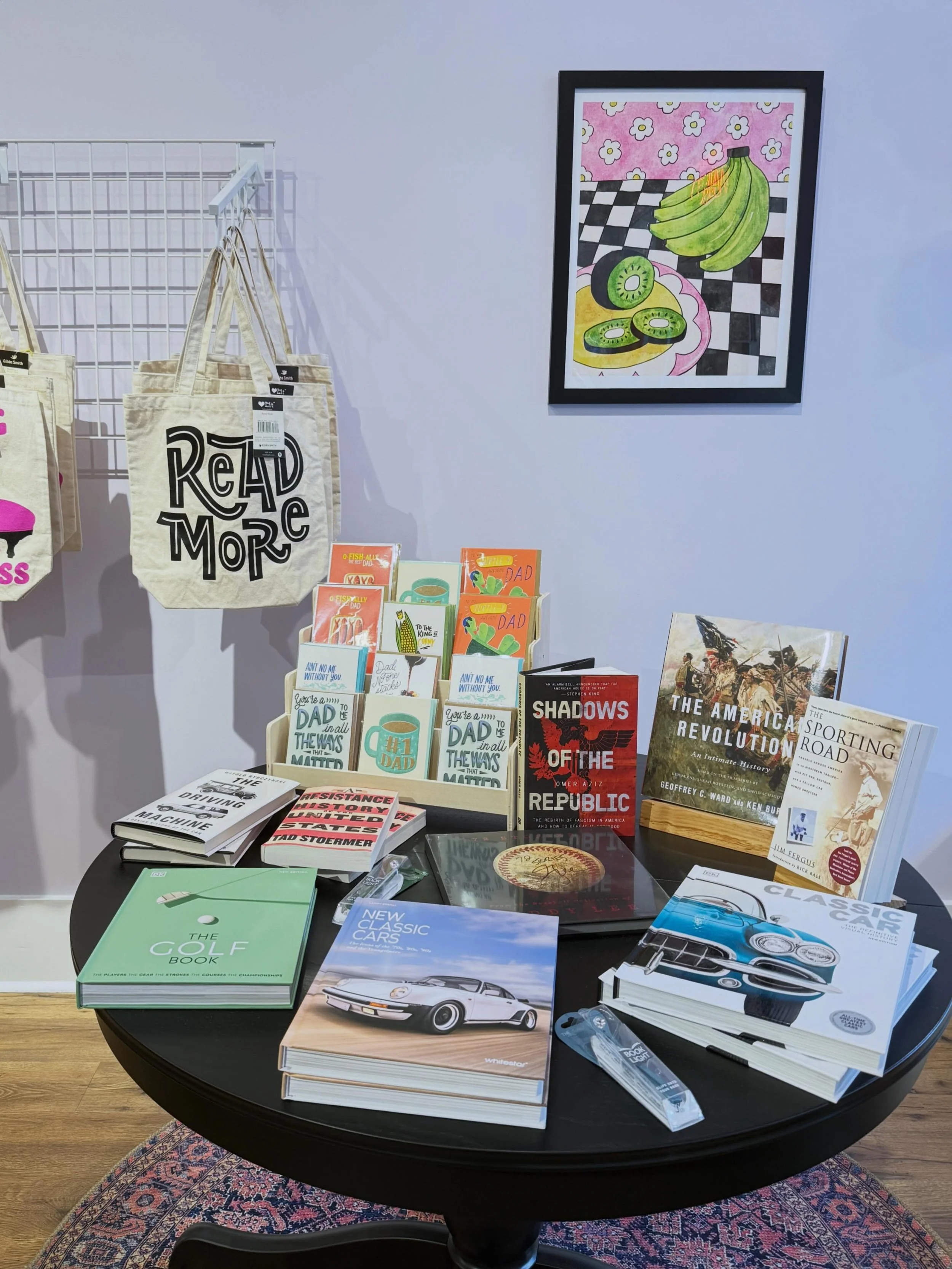 Father&rsquo;s Day is on Sunday, June 21st, and we have the perfect cards + gifts for the dads and dad-figures in your life (and we can special-order most books, too)! Swing by for a peek at these selections and more 🐢✨