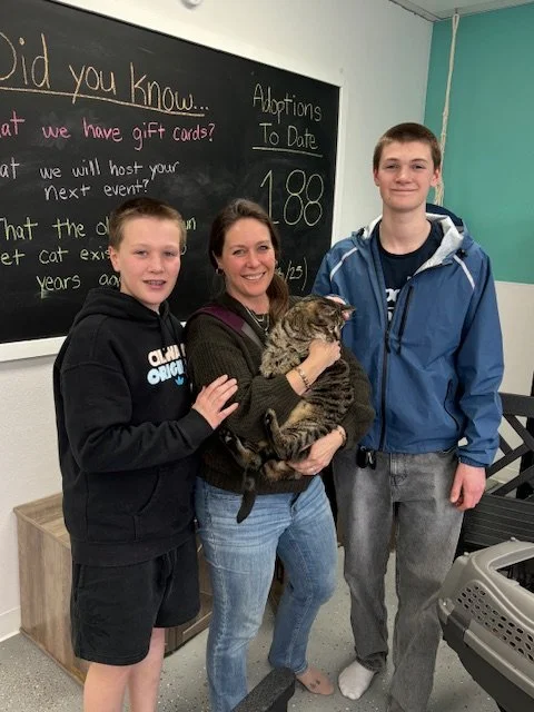 Mar 2026:  Chubbs (now Toby)