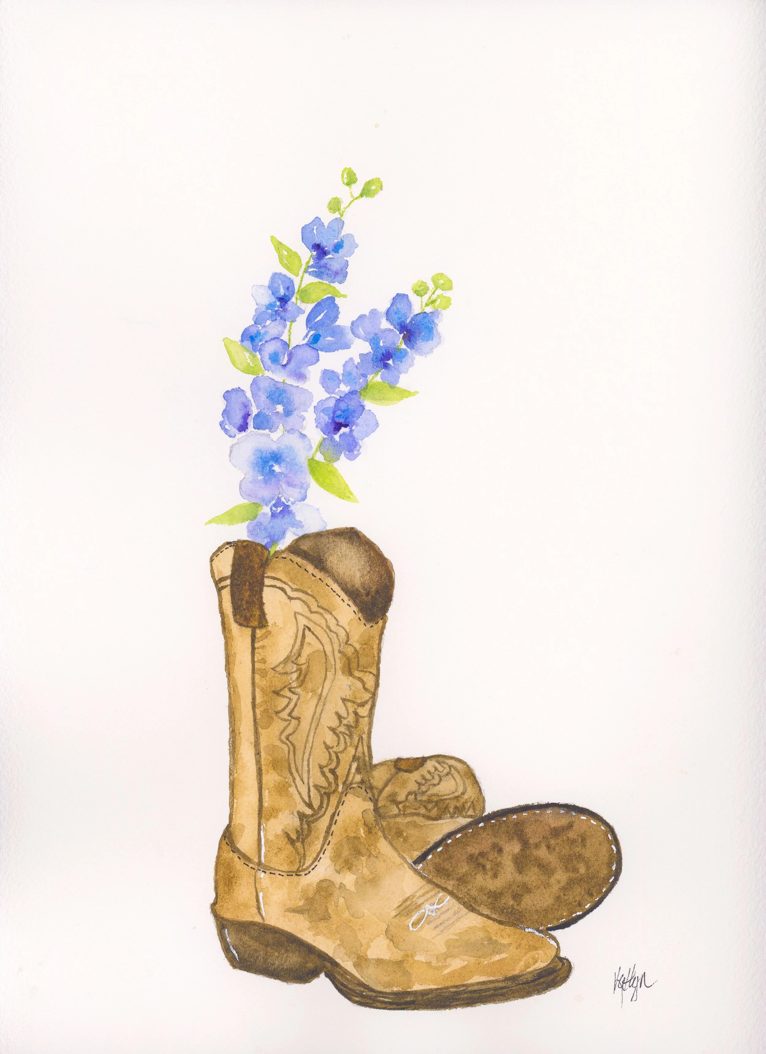 Cowboy Boots with Larkspur.jpg
