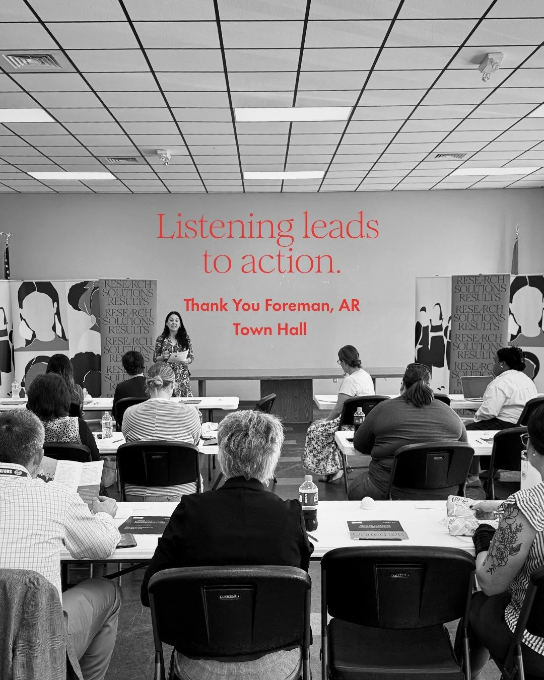 Thank you to everyone who joined us for United WE&rsquo;s Foreman, Arkansas Town Hall Luncheon!

Together, we engaged in meaningful conversations on caregiving, entrepreneurship, access to health, and more. We left feeling energized and inspired to c
