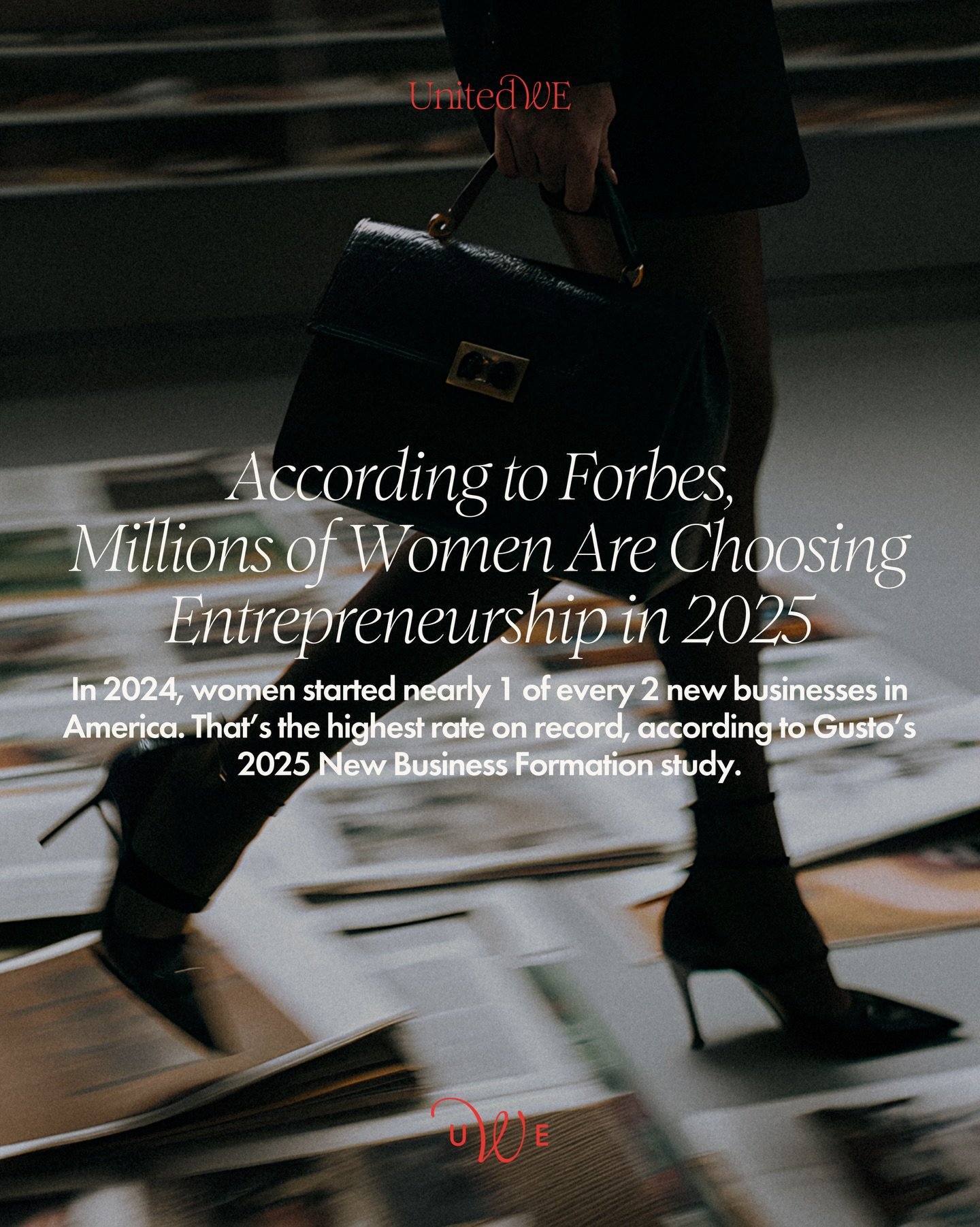 Women are rewriting the rules of work.  According to a recent Forbes feature, women started nearly 1 in every 2 new businesses in America last year &mdash; the highest rate ever recorded. From redefining success to seeking flexibility, purpose, and e