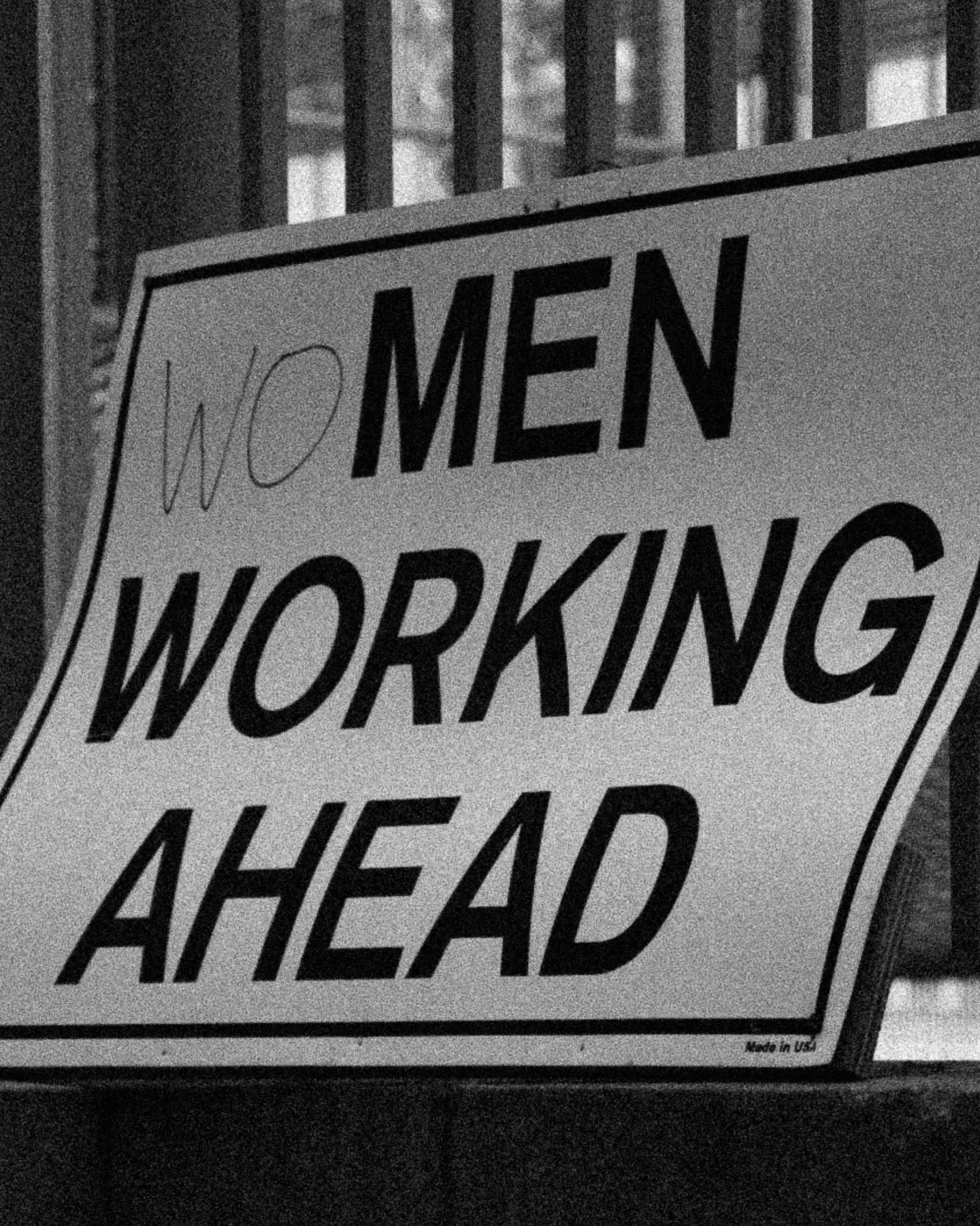 &ldquo;Men Working Ahead.&rdquo;
Add two letters and you get closer to the future: Women Working Ahead.

The construction industry was not originally built with women in mind. From job site culture to restroom access to capital for women-owned firms,