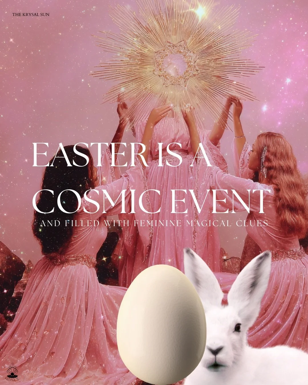 The doorways are open, the rabbits are waiting for you to make your great entry. Come inside. We cannot wait to welcoming you to The Krystal Cathedral. 🤍🌀 

CHF 1444.- for the most magical year of your life. Price goes up by a thousand after 4/22

