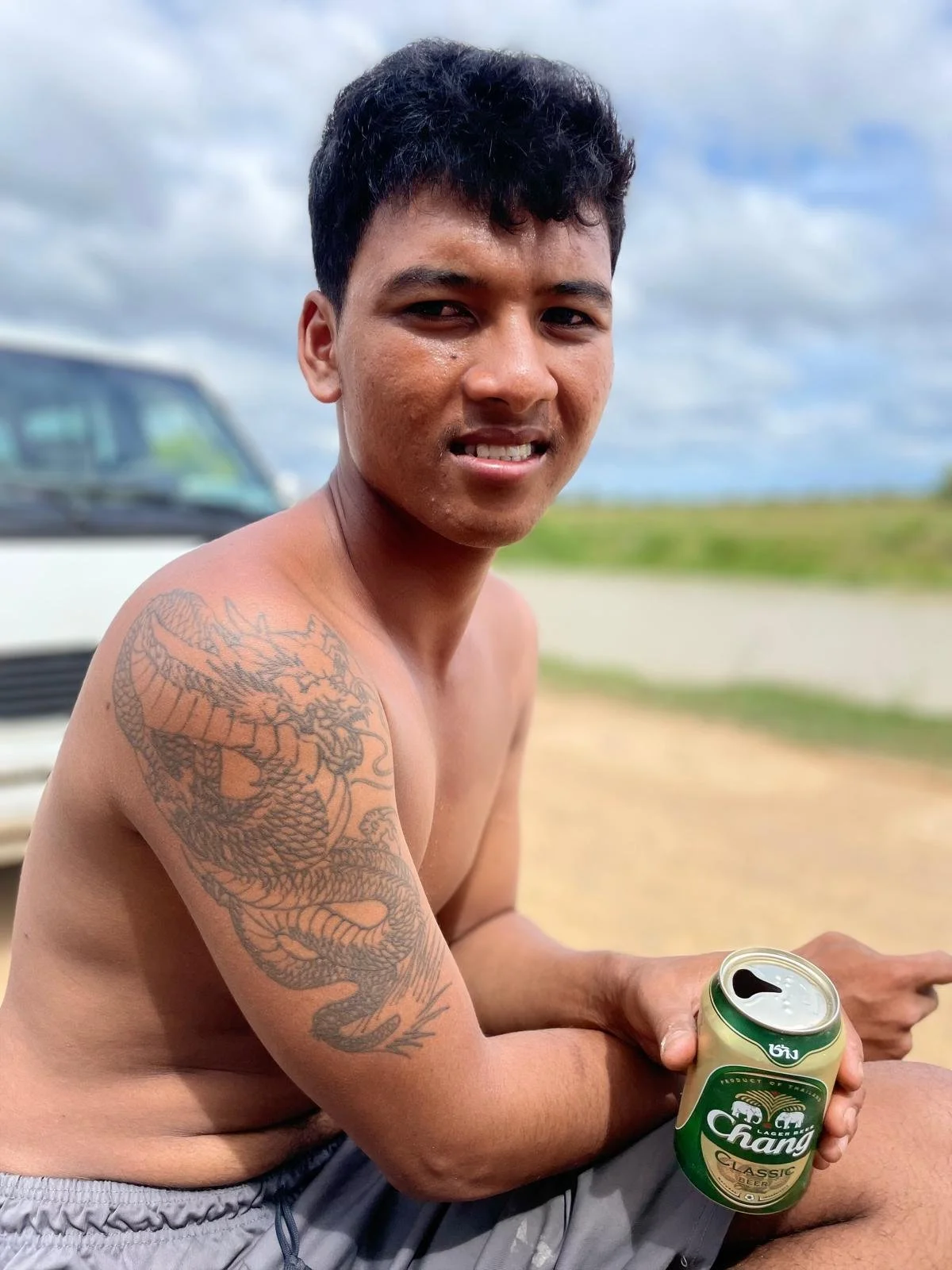 Boy with Tattoo.