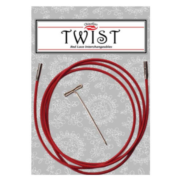 Câbles ChiaoGoo TWIST RED, connexion Small (S)