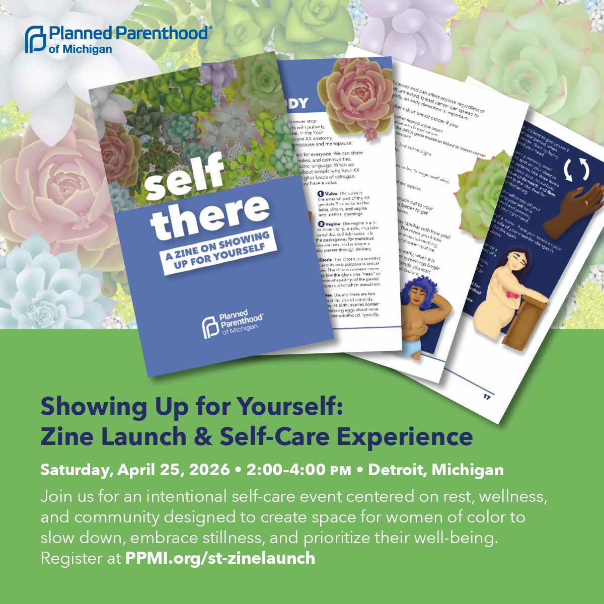Showing Up for Yourself: Zine Launch &amp; Self-Care Experience