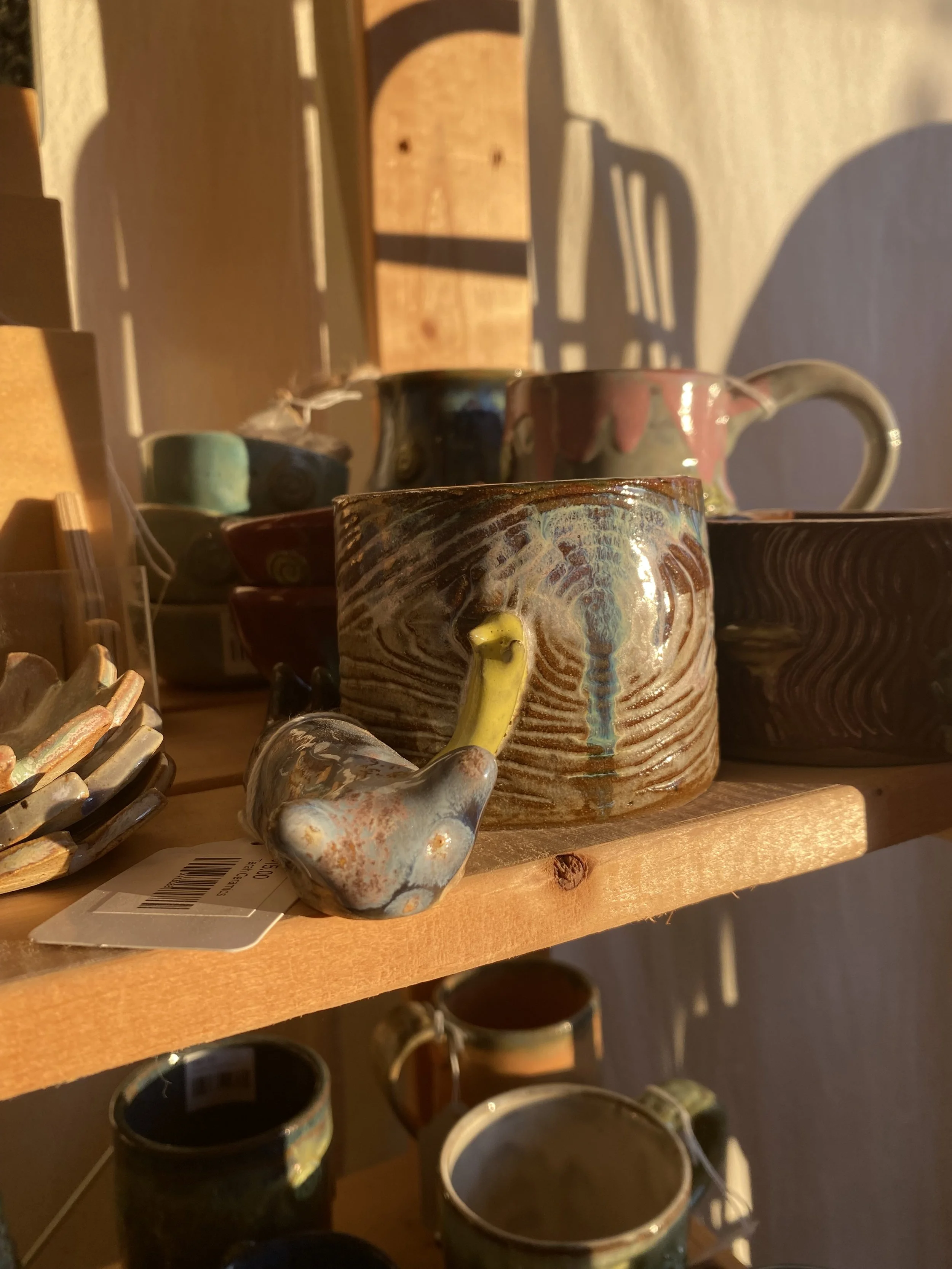 Ceramic mug and Duck
