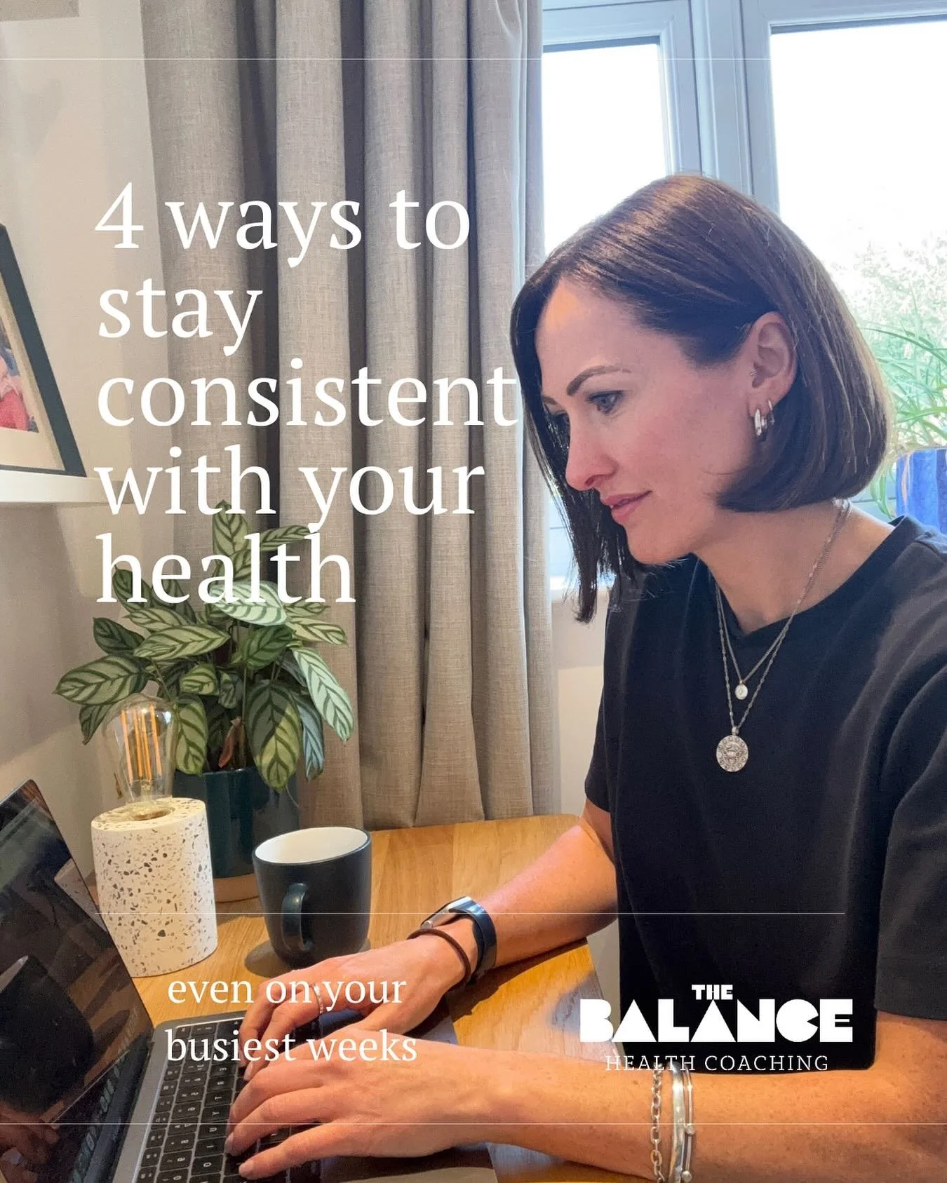 4 ways to Stay Consistent with Your Health &mdash; Even on Your Busiest Weeks 
Life gets hectic. But your health doesn&rsquo;t have to take a back seat. Here are some strategies I use to stay on track, no matter how full my calendar is:
1. Plan like 
