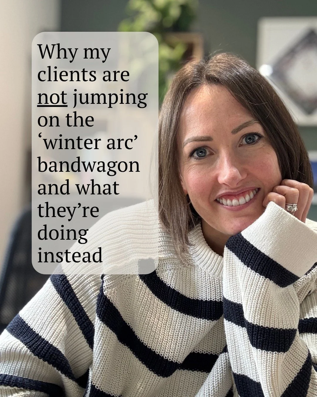 Everyone&rsquo;s talking about the winter arc; that final push to the end of the year to lock in your routine!!  But for most of my clients, they barely have time to breathe, never mind perfect their training plan.
Between work deadlines, family chao