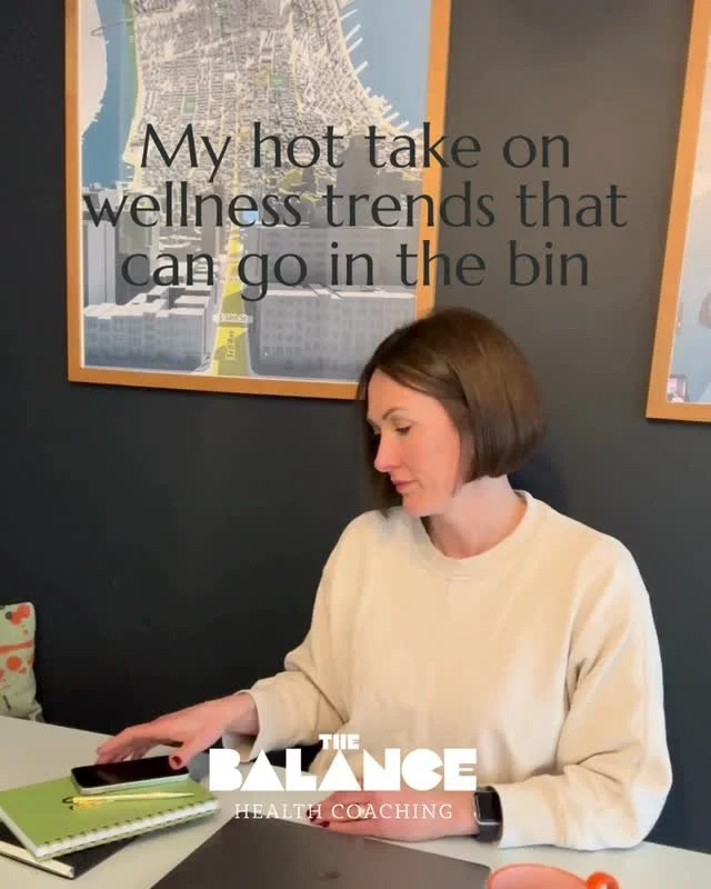 Wellness trends that can go in the bin!

If anyone is suggesting that you should stop lifting weights, start a restrictive diet, do a detox or a cleanse, please do not listen!!

This is not the way to feel healthy, energised and in control. True heal