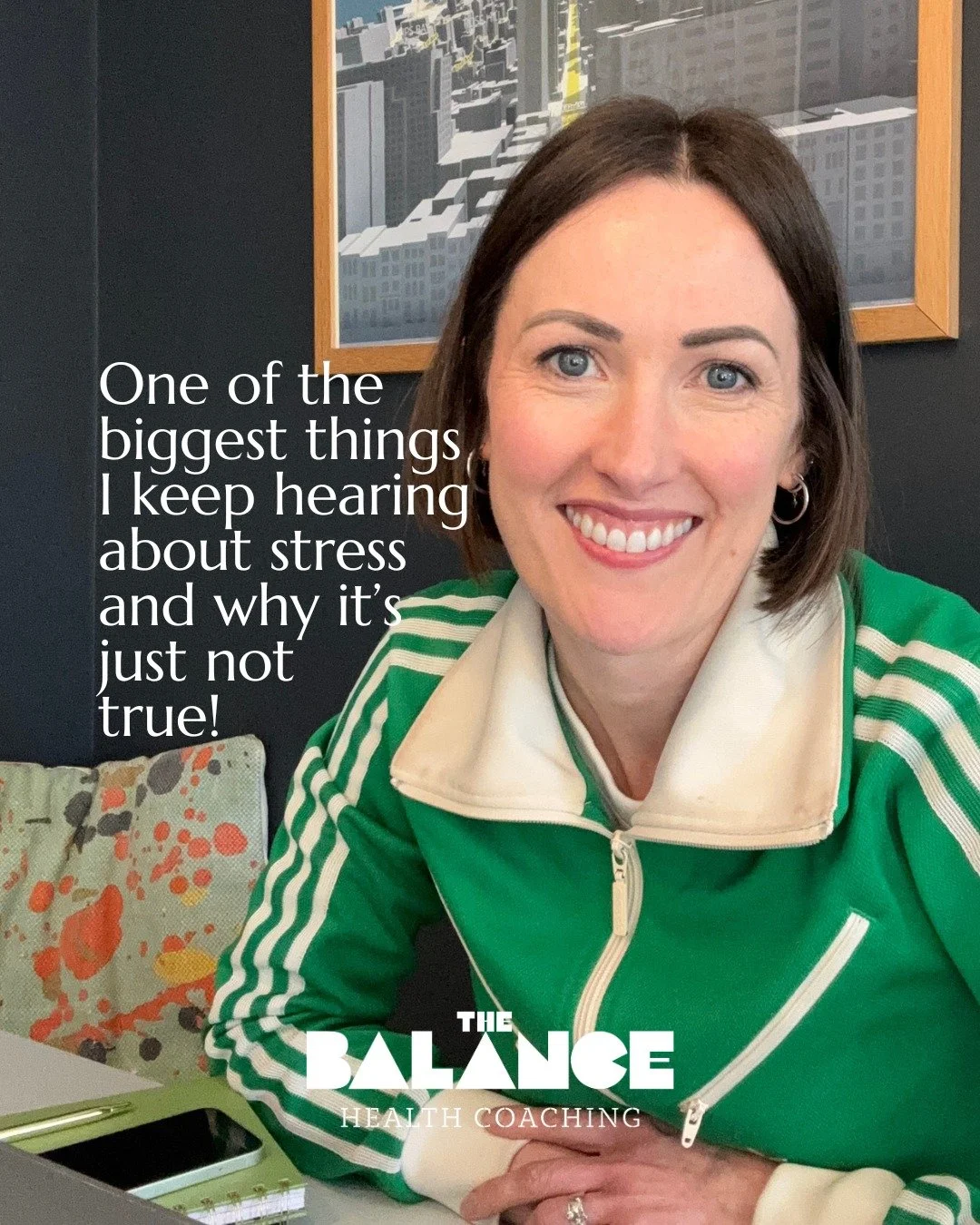 So many women that I speak thing (or are told) that they just need to manage their stress better and they'd feel fine.

An on the surface, that make sense. They're juggling work, caring responsibilities, huge mental load. They are stress and life is 