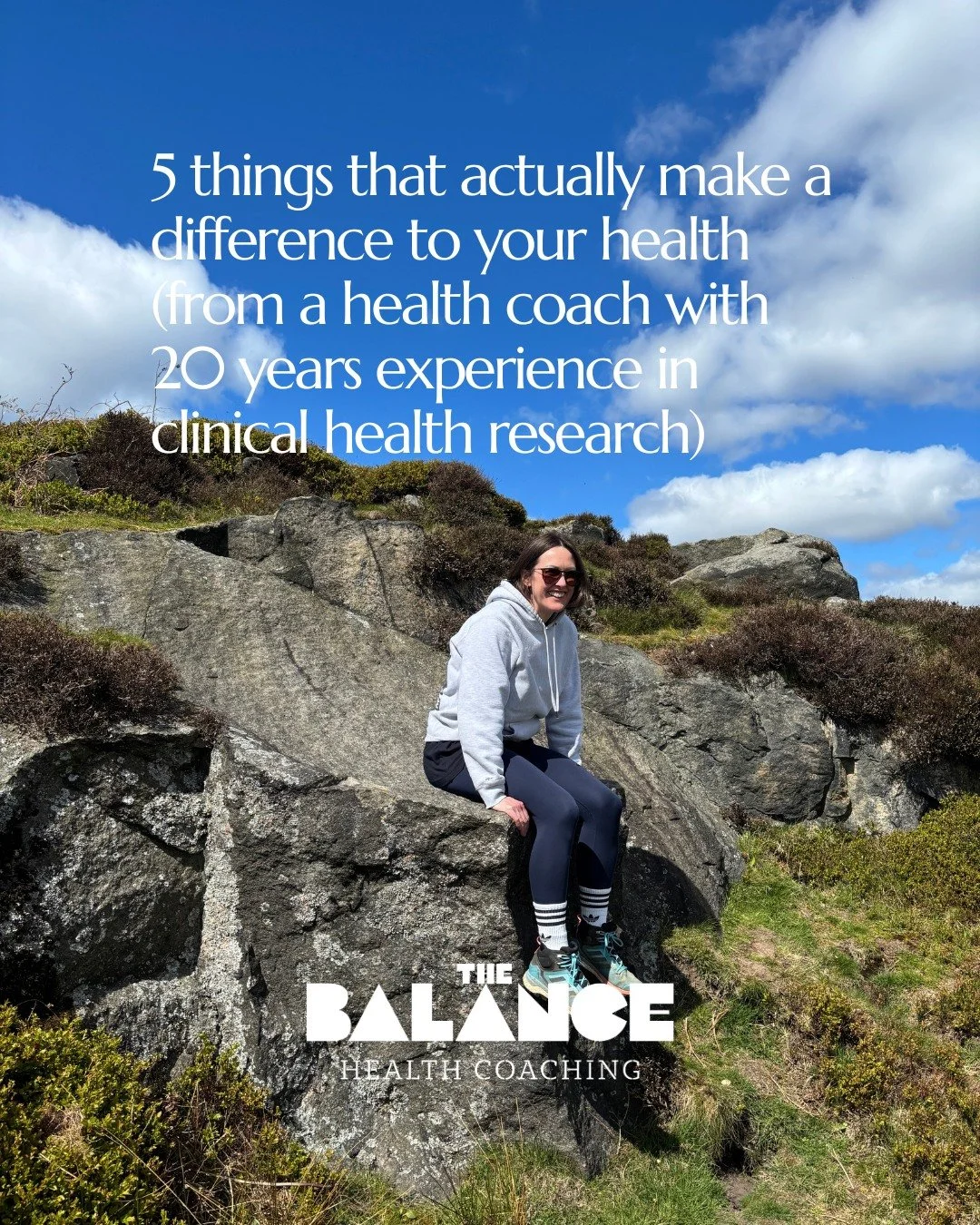 Want to know what actually makes a difference to your health? 

It might surprise you to know it's not super complicated. 

1. Sleep - this one is huge, it has the potential to impact so many aspects of your day to day life and your health. Prioritis