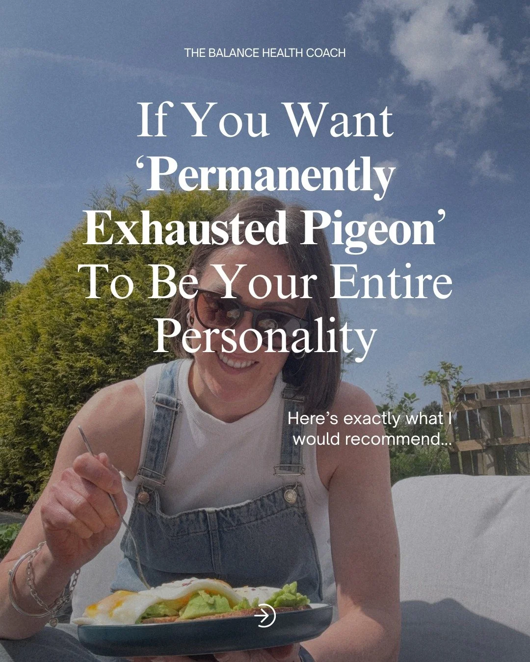You're permanently exhausted, crashing on the sofa after the kids are in bed, doomscrolling, knowing you want to feel better but not having the energy to do anything about it.

The truth is that if you don't prioritise your sleep, nourish and fuel yo